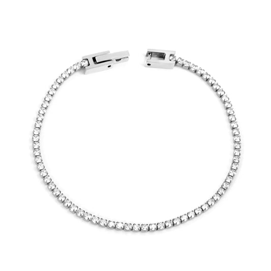 Round Zirconia Tennis Bracelet