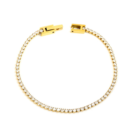 Classic Round Zirconia Bracelet