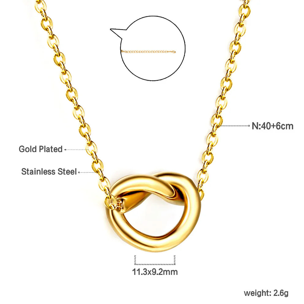 Knot Pendant Necklace