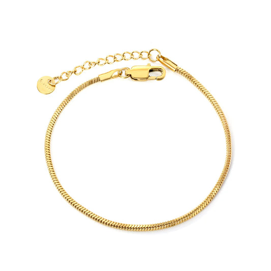 Square Snake Chain Bracelet