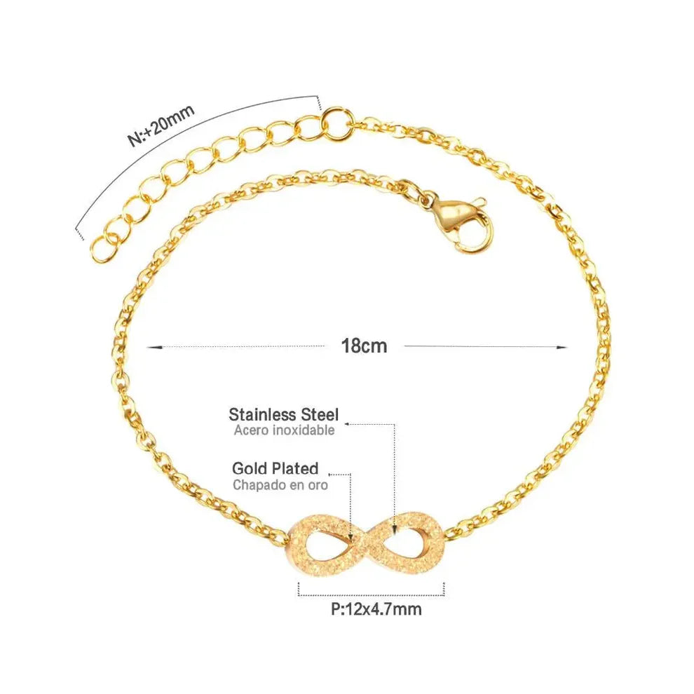 Lucky Infinity Link Bracelet